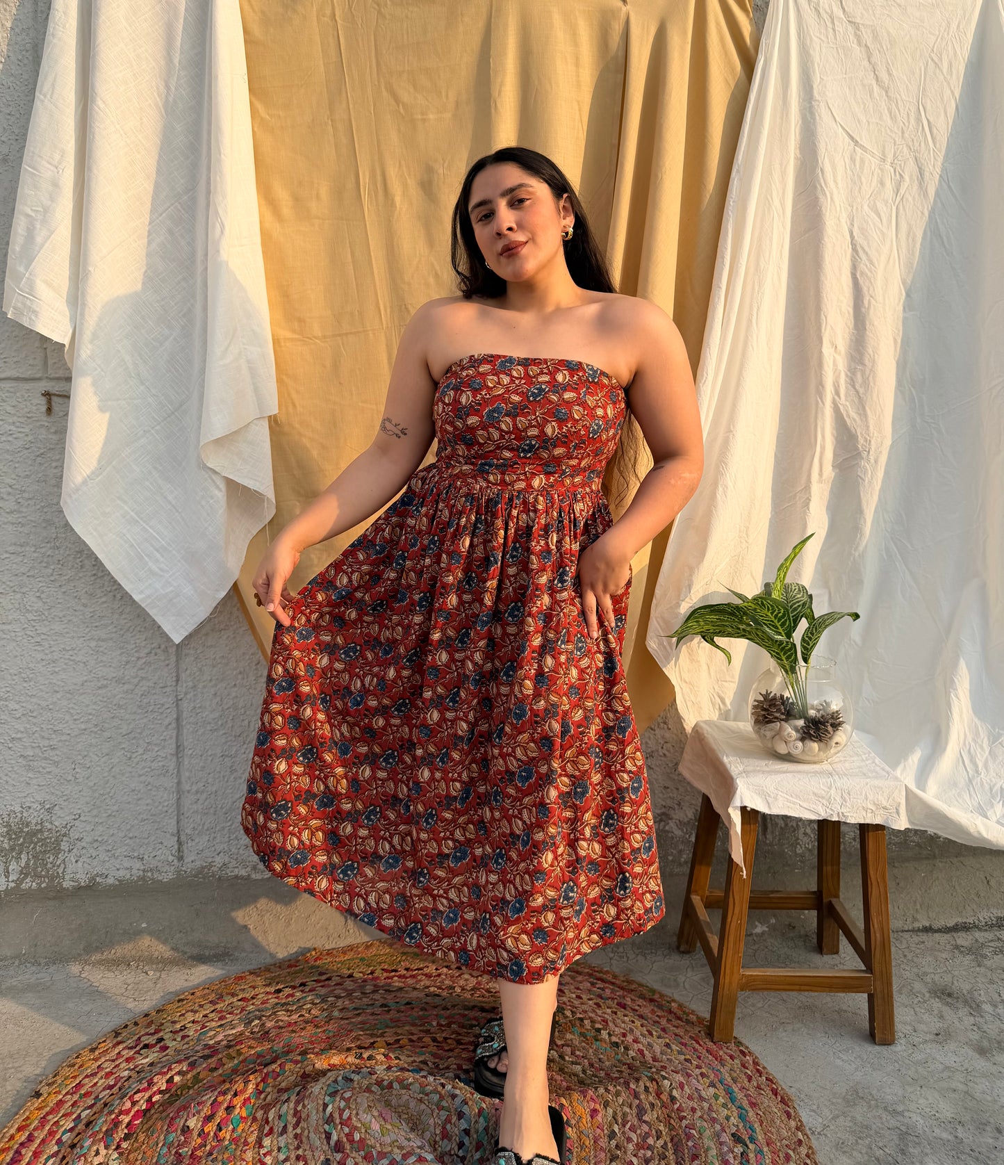 Surkh Libaas Tube Dress