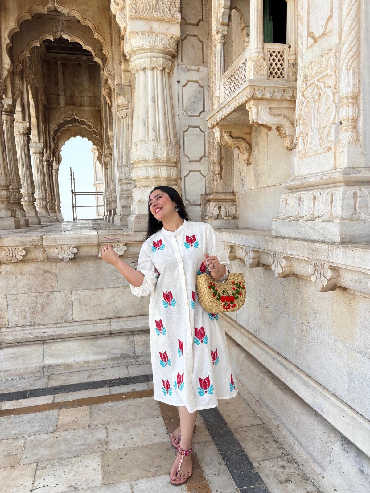 Kamala Linen Dress