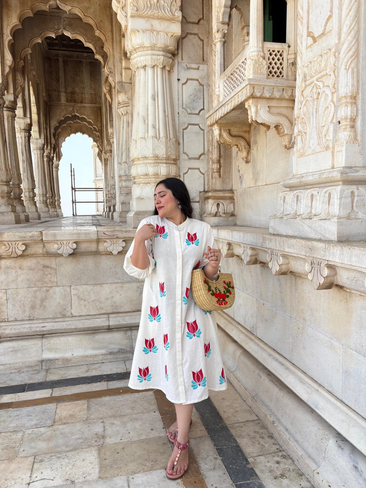 Kamala Linen Dress