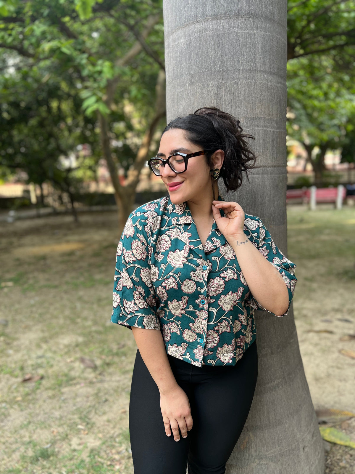 Panna Kalamkari Shirt