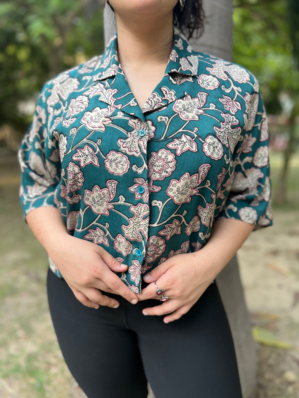 Panna Kalamkari Shirt