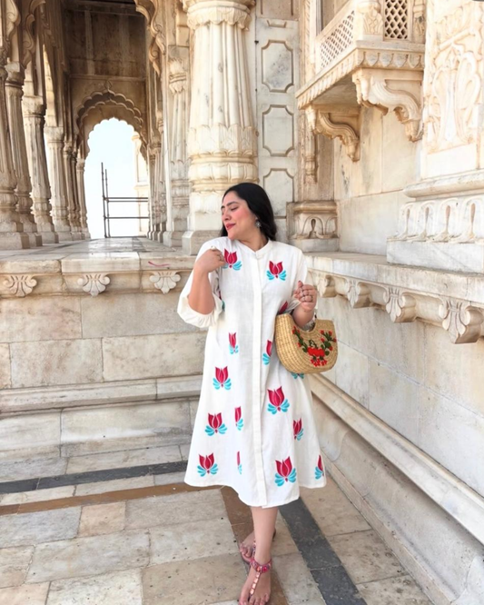 Linen Maxi dress