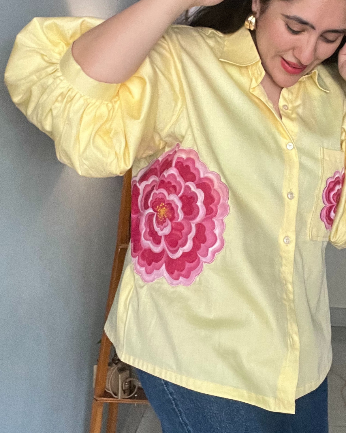Yellow shirt