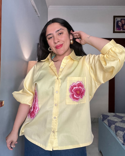 Yellow shirt