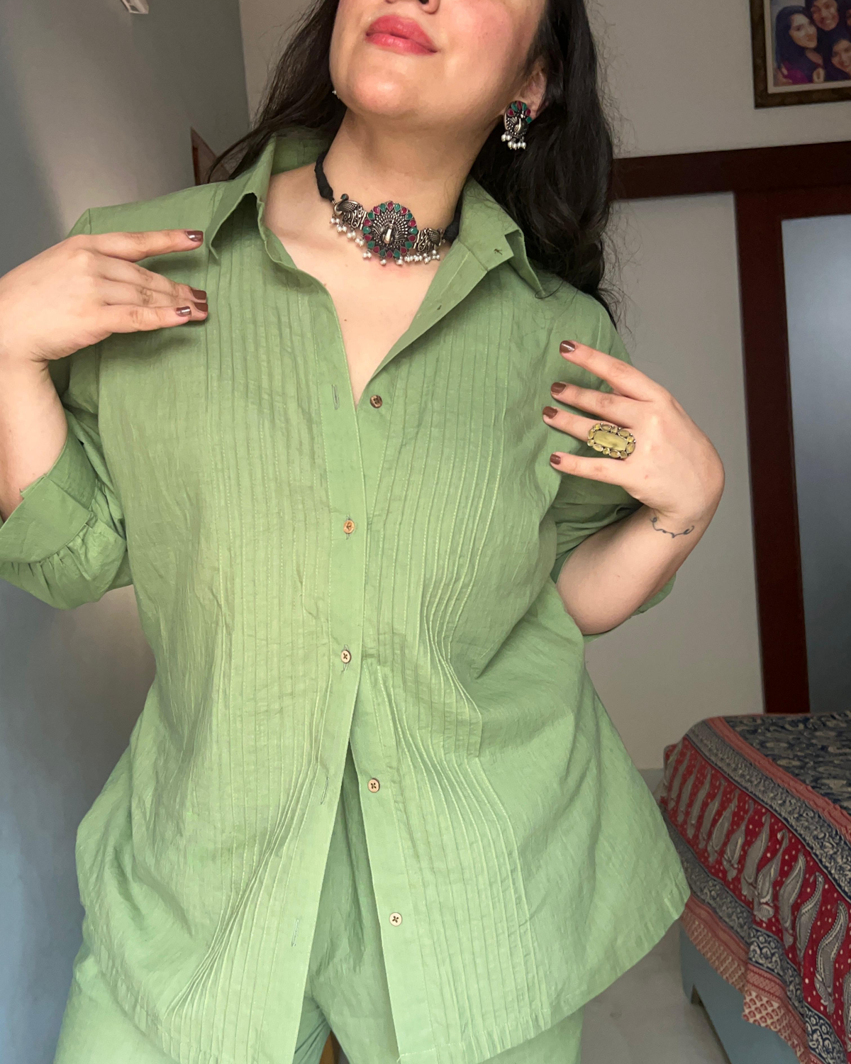 Green Co-Ord Set